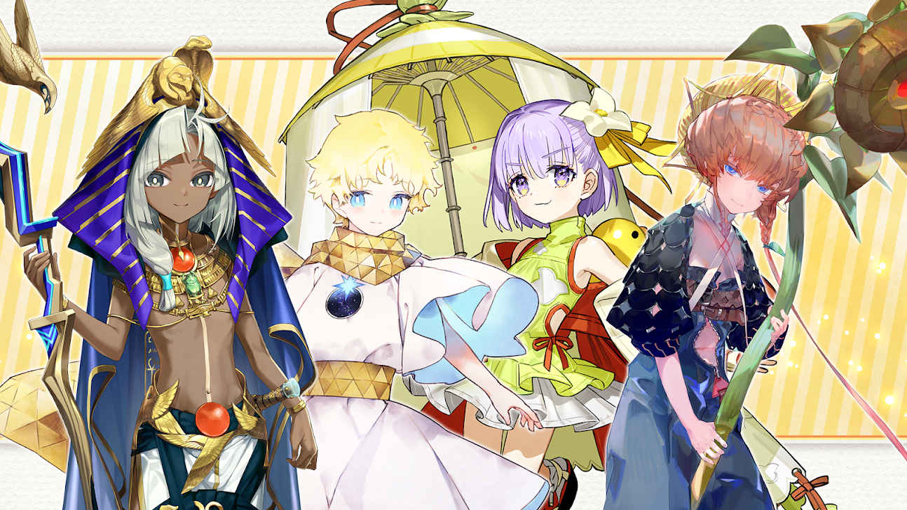 コラボ・周年イベントに登場したキャラクターたちのイラスト