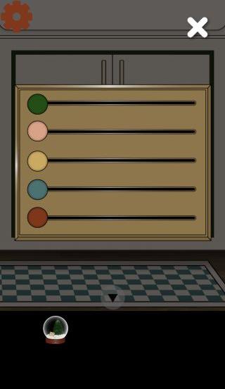 色合わせパズルを解いたUnlocked画面