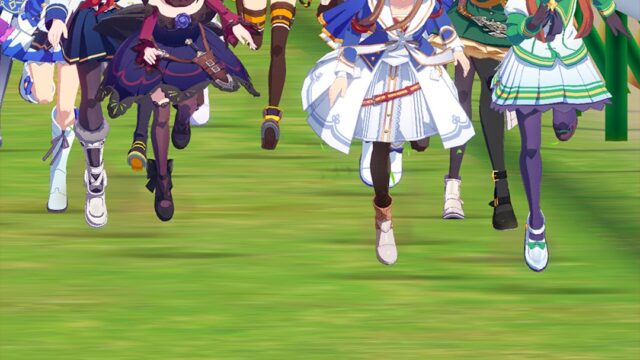 ウマ娘 プリティーダービーのゲーム画面